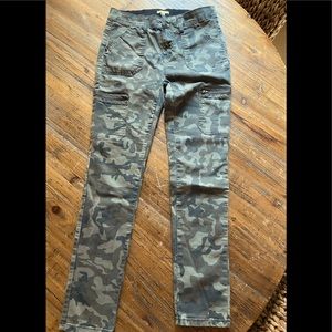 Camouflage cargo pants